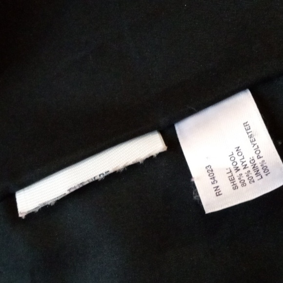 GAP red wool blend double breasted coat - Picture 9 of 10